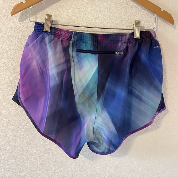 Nike Tempo Running Shorts Galaxy Watercolor Lined. Size Small - Picture 3 of 10
